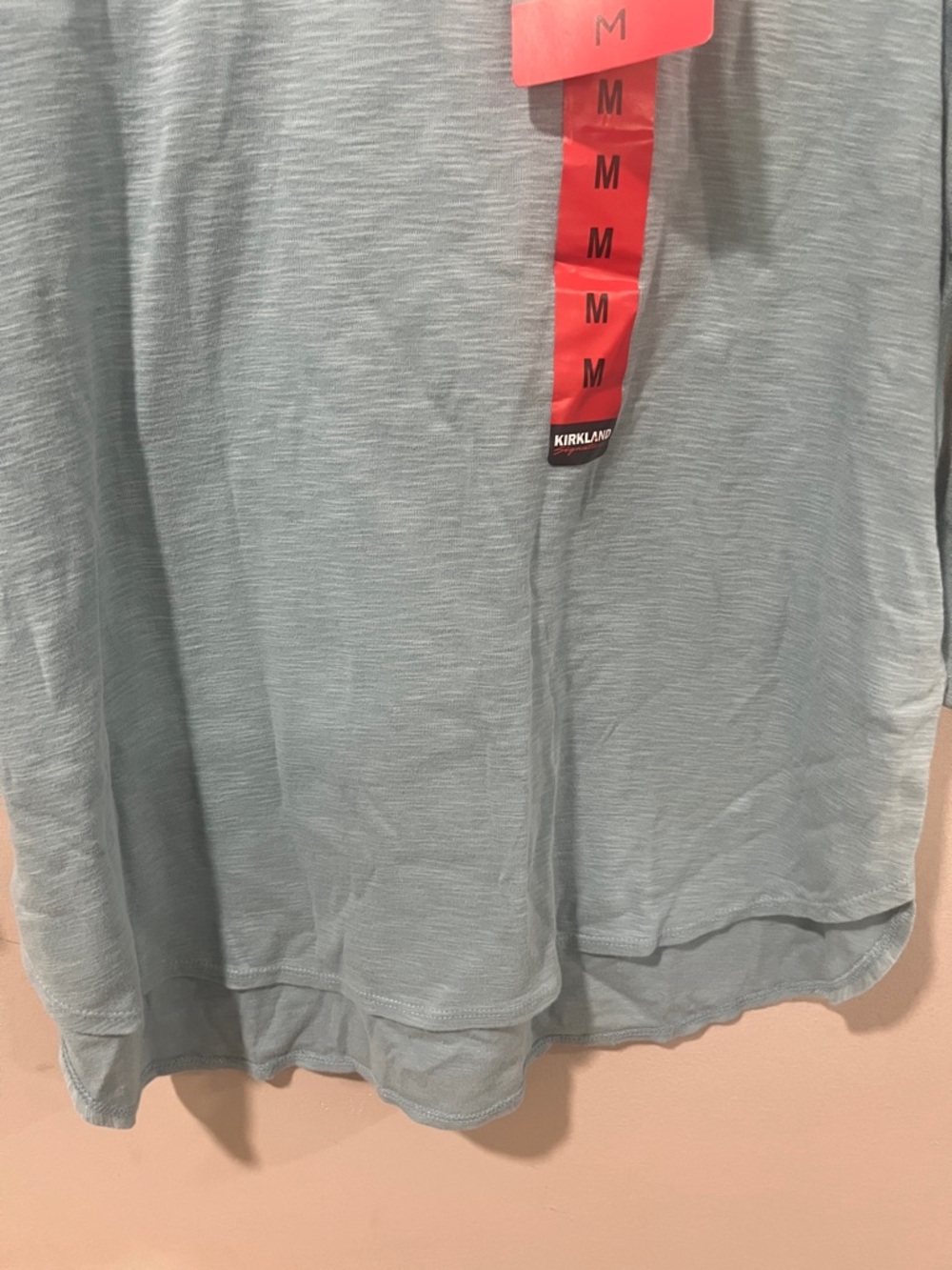 Kirkland Signature Aqua Crewneck Long Sleeve Top - Picture 5 of 9